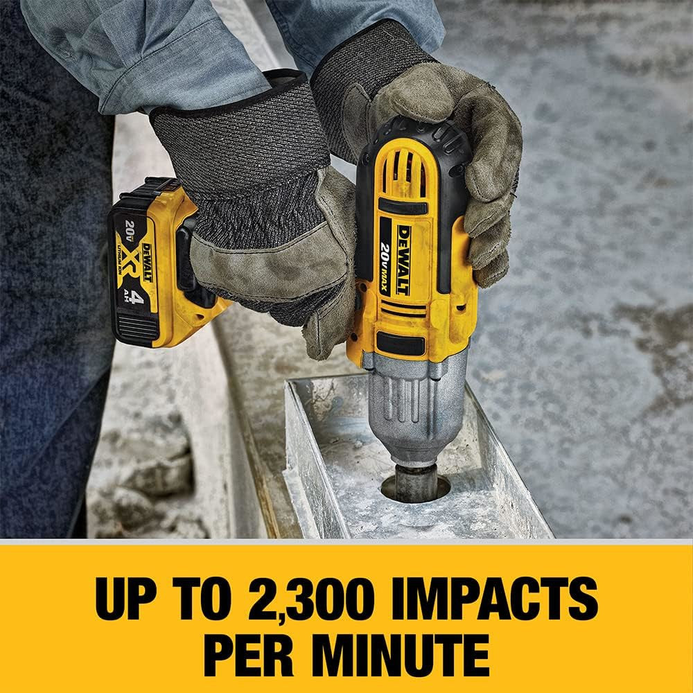 DEWALT Clé à chocs à couple élevé 1/2 pouce MAX Lithium Ion 20 volts - Reconditionnée avec la garantie Dewalt - DCF889M2