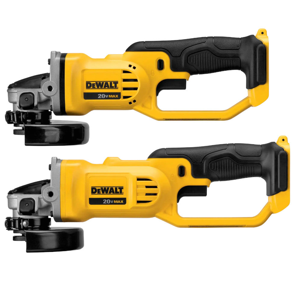 DEWALT DCG412P1 20V MAX* XR® 4-1/2-in. - 5-in. (114mm - 127mm) Cordless Angle Grinder- Refurbished with Dewalt Warranty