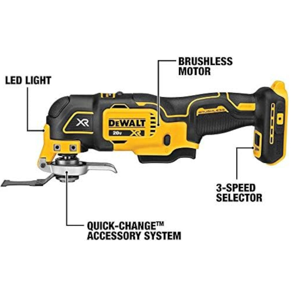 DEWALT DCK444C2 Kit combiné de 4 outils sans fil 20 V MAX* - Remis à neuf avec garantie Dewalt - DCK444C2