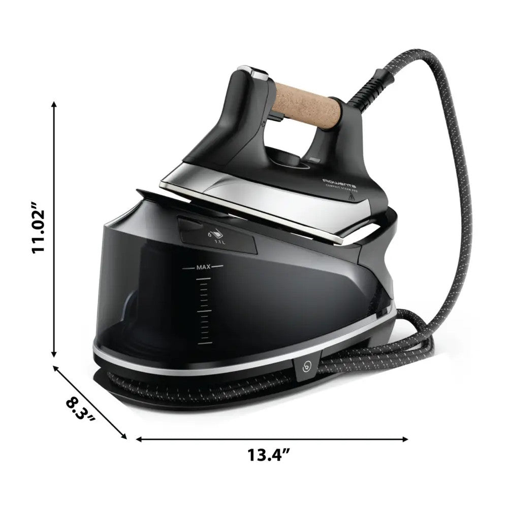 ROWENTA DG7661U1 Compact Steam Pro Cork, centrale vapeur haute pression - Emballage légèrement abîmé avec garantie complète