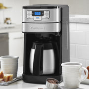 Cafetière thermique automatique CUISINART DGB-450C de 10 tasses avec mouture et infusion