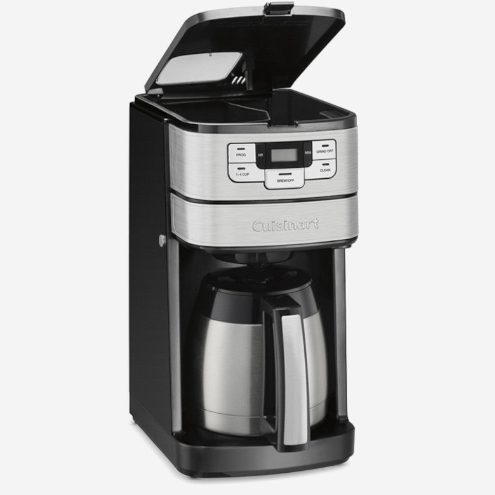 Cafetière thermique automatique CUISINART DGB-450C de 10 tasses avec mouture et infusion