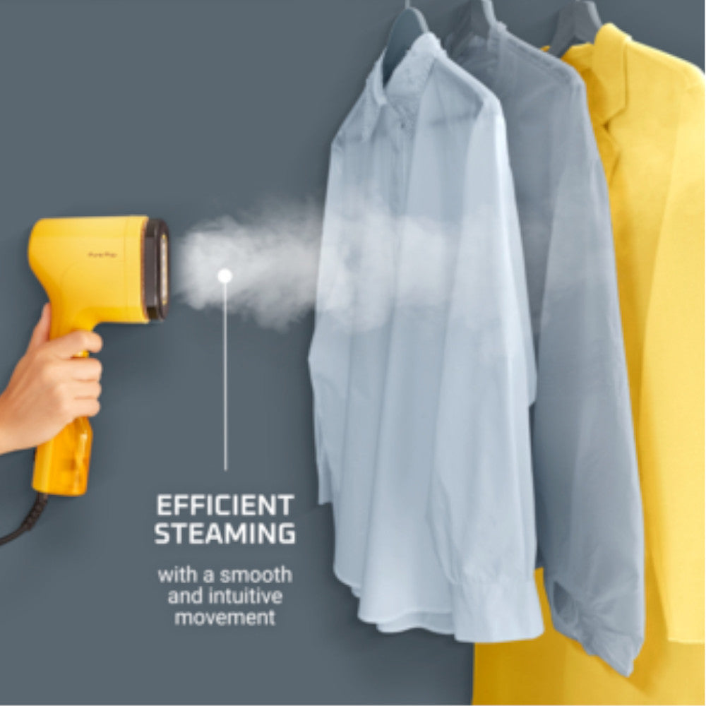 ROWENTA DR2026U1 Pure Pop Handheld Steamer for Clothes Yellow