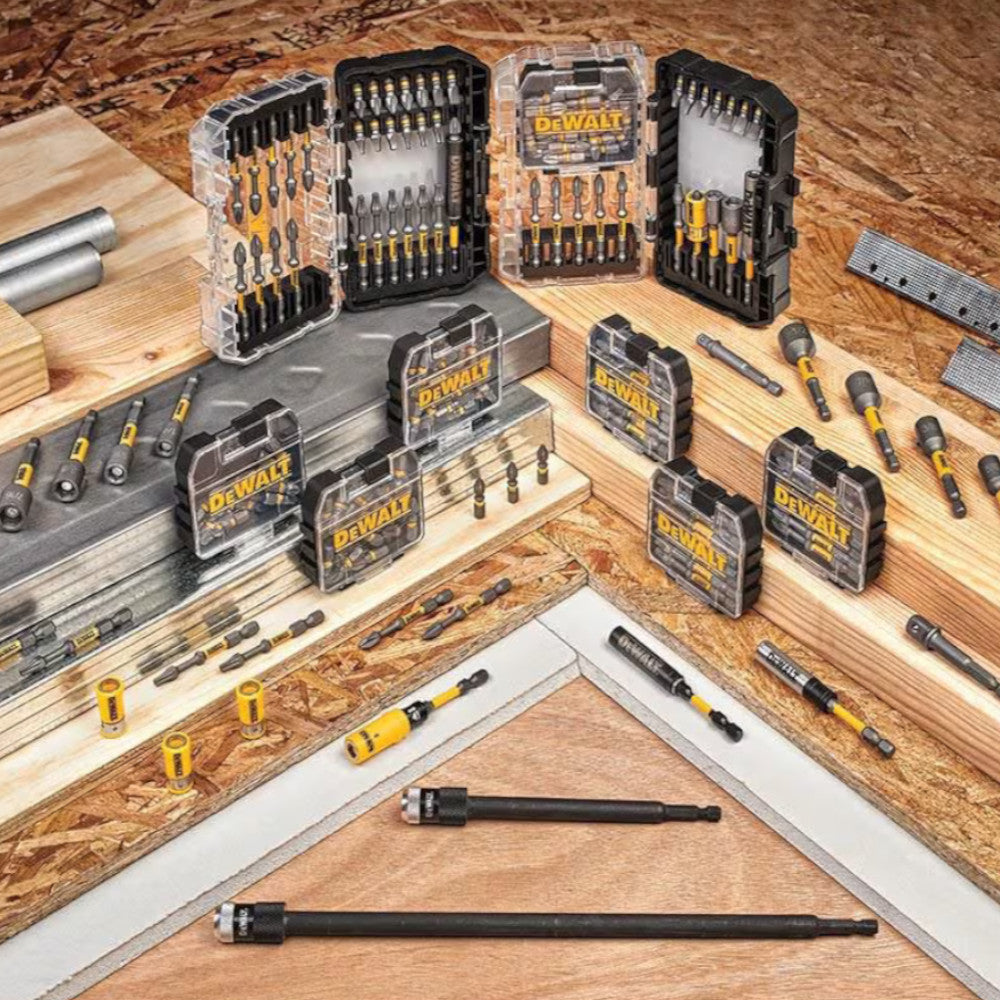 DEWALT DWA2SQ2MI15 MAX IMPACT 2.5-inch #2 Square Bit (15-Piece) with Small Bulk Storage Case