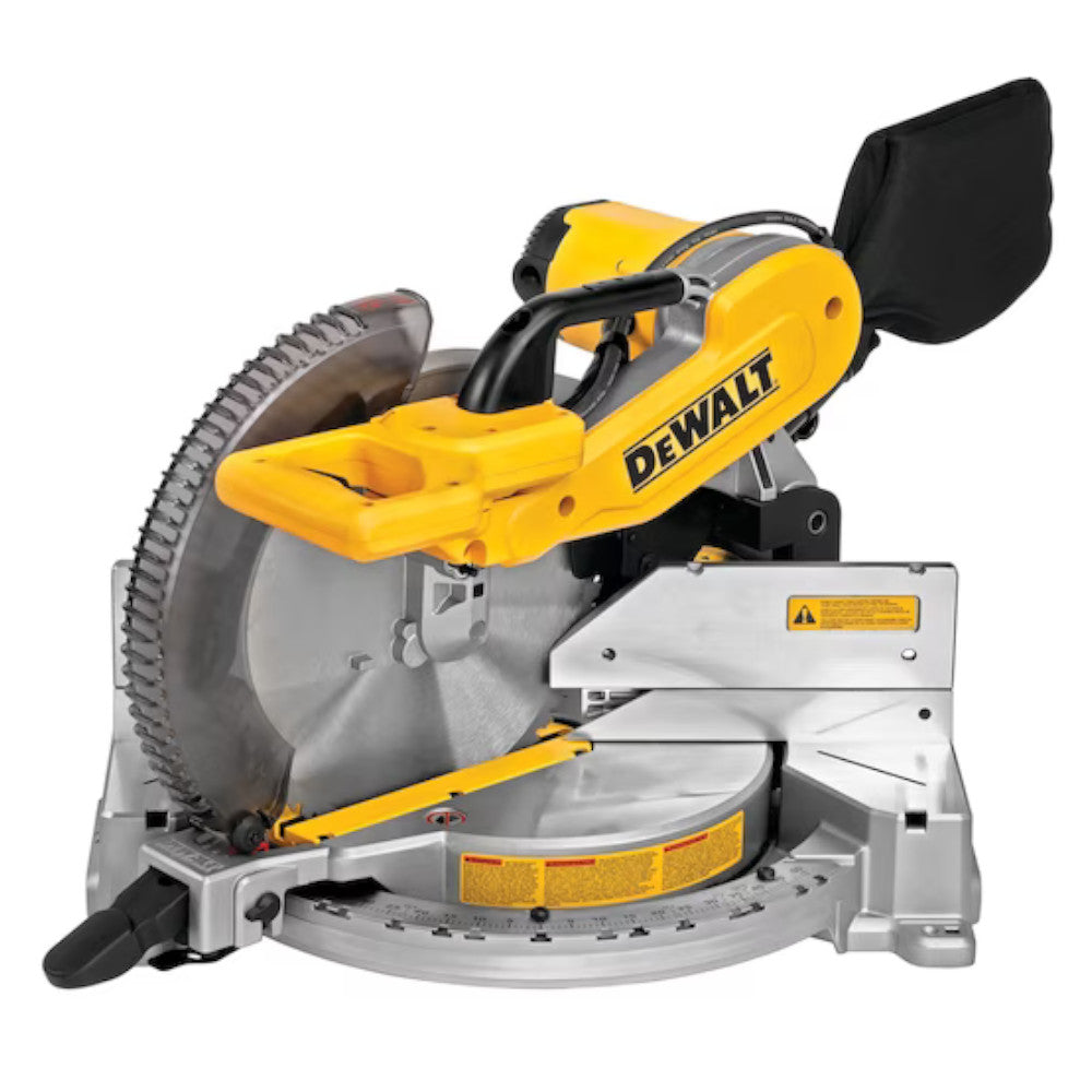 Scie à onglets DEWALT, double biseau, composé, 12 pouces, 15 A (DWS716) - Remis à neuf avec garantie Dewalt