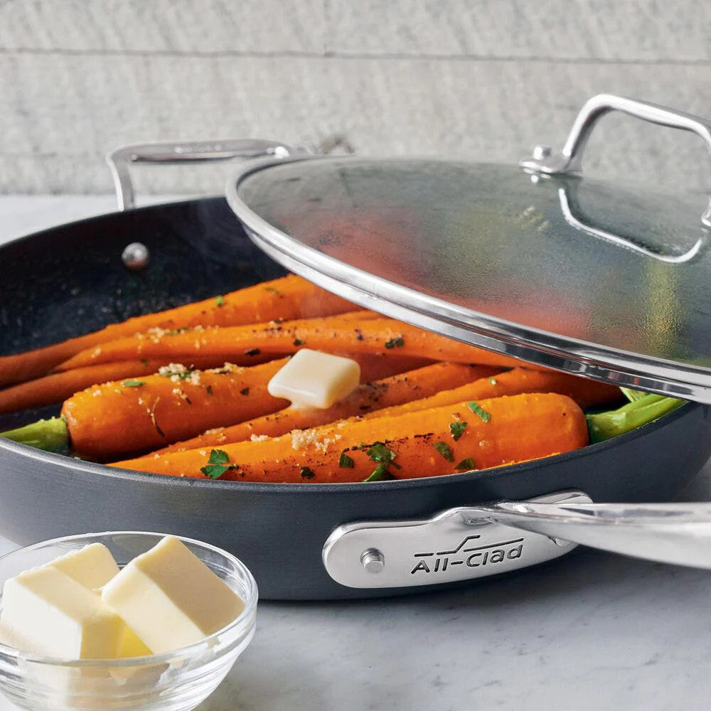 Poêle antiadhésive ALL-CLAD E1009264 HA1 30 cm avec couvercle