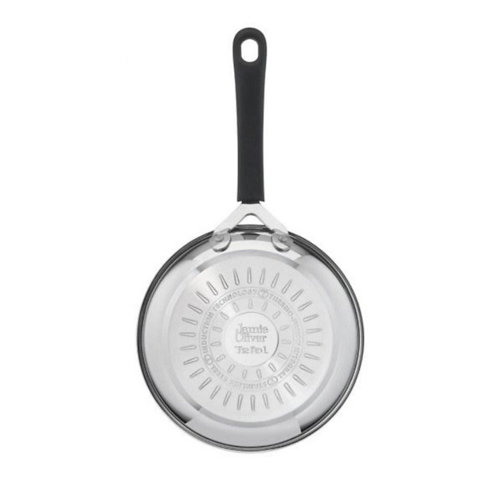 Poêle à frire Jamie Oliver Quick and Easy en acier inoxydable de 20 cm T-FAL E3030244