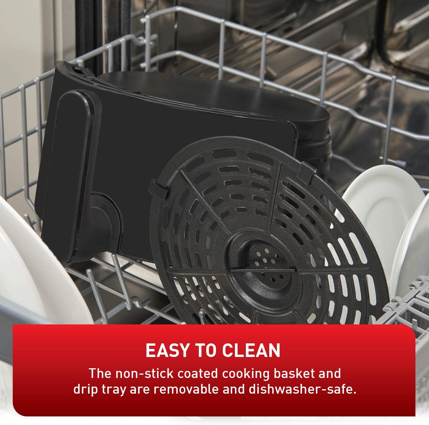 Friteuse à air numérique compacte T-FAL 1,6 L - EY301850