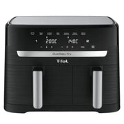 Friteuse à air chaud et grill T-FAL EY901850 Dual Easy Fry - Emballage légèrement abîmé avec garantie complète 