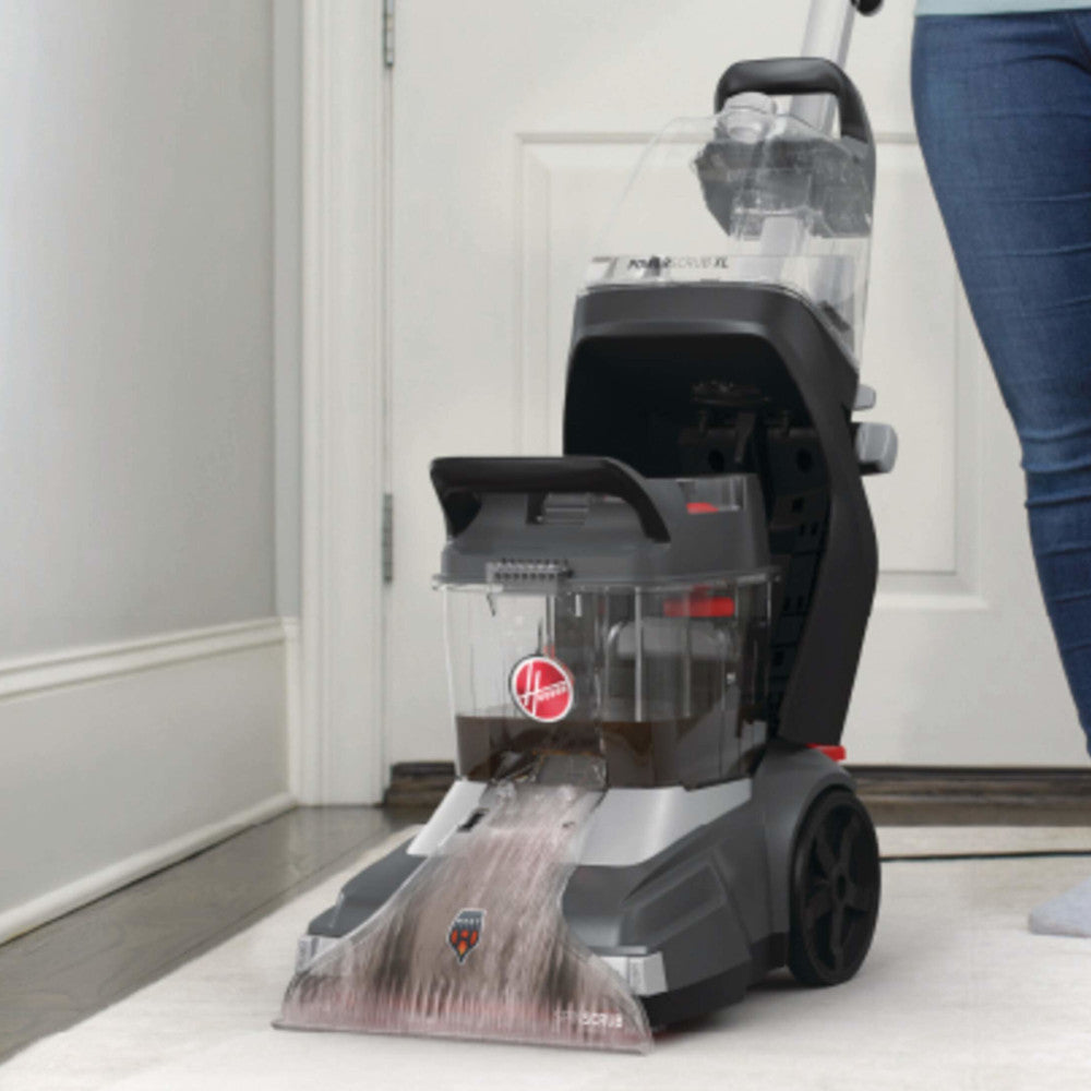 HOOVER FH68040VDI PowerScrub XL Pet Plus Aspirateur vertical filaire pour tapis – Entretenu en usine avec garantie Home Essentials