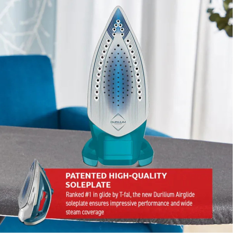 T-FAL Ultraglide Plus avec fer à vapeur anticalcaire - Emballage imparfait avec garantie complète - FV5877