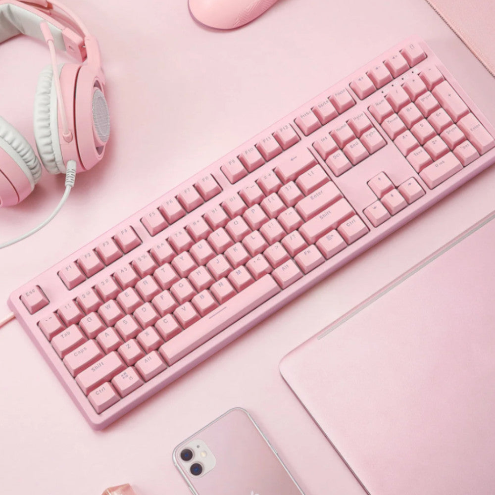 AUKEY G15 Mechanical Gaming Keyboard RGB Pink