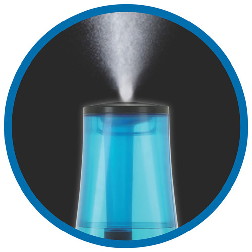 PURE GUARDIAN H5450BCA 100-Hour Ultrasonic Warm & Cool Mist Humidifier - Factory serviced with Home Essentials Warranty