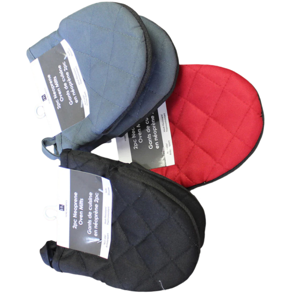 Gants de cuisine en néoprène HOME AESTHETICS HA-4122 (lot de 2)