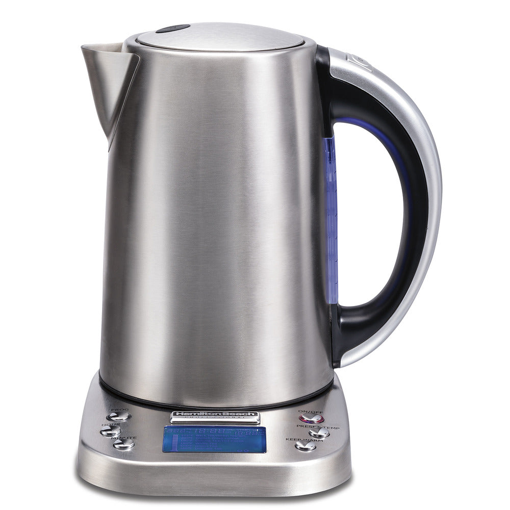 HAMILTON BEACH PROFESSIONAL 41028C Digital Kettle- Refurbished with Home Essentials warranty