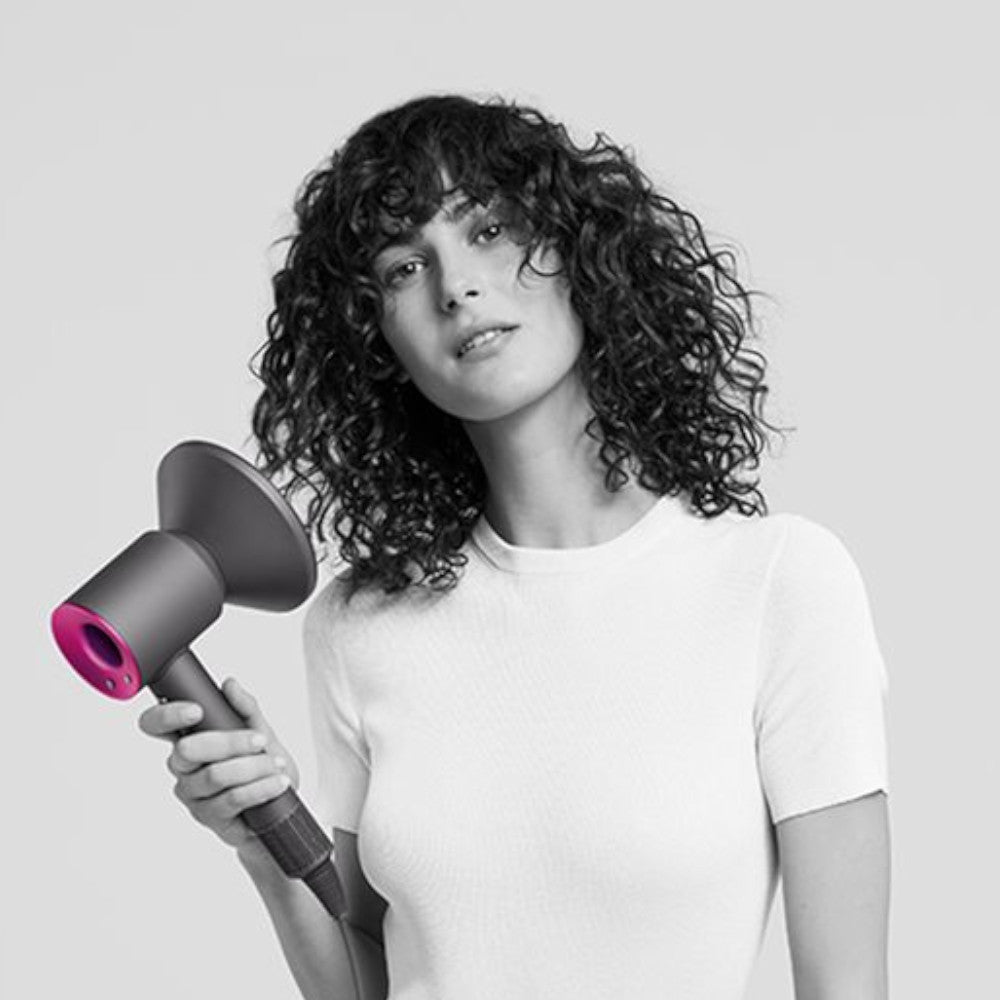 DYSON Official Outlet HD07 Supersonic Sèche-cheveux Fer+Fuchsia - Remis à neuf (Excellent) avec garantie Dyson