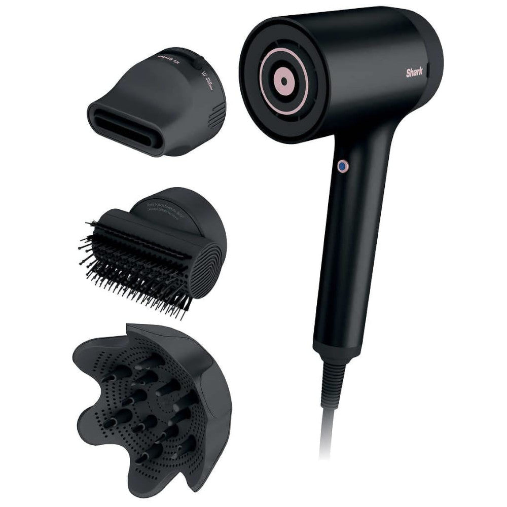 SHARK HD125C HyperAir IQ Hair Dryer - Factory serviced with Home Essentials warranty