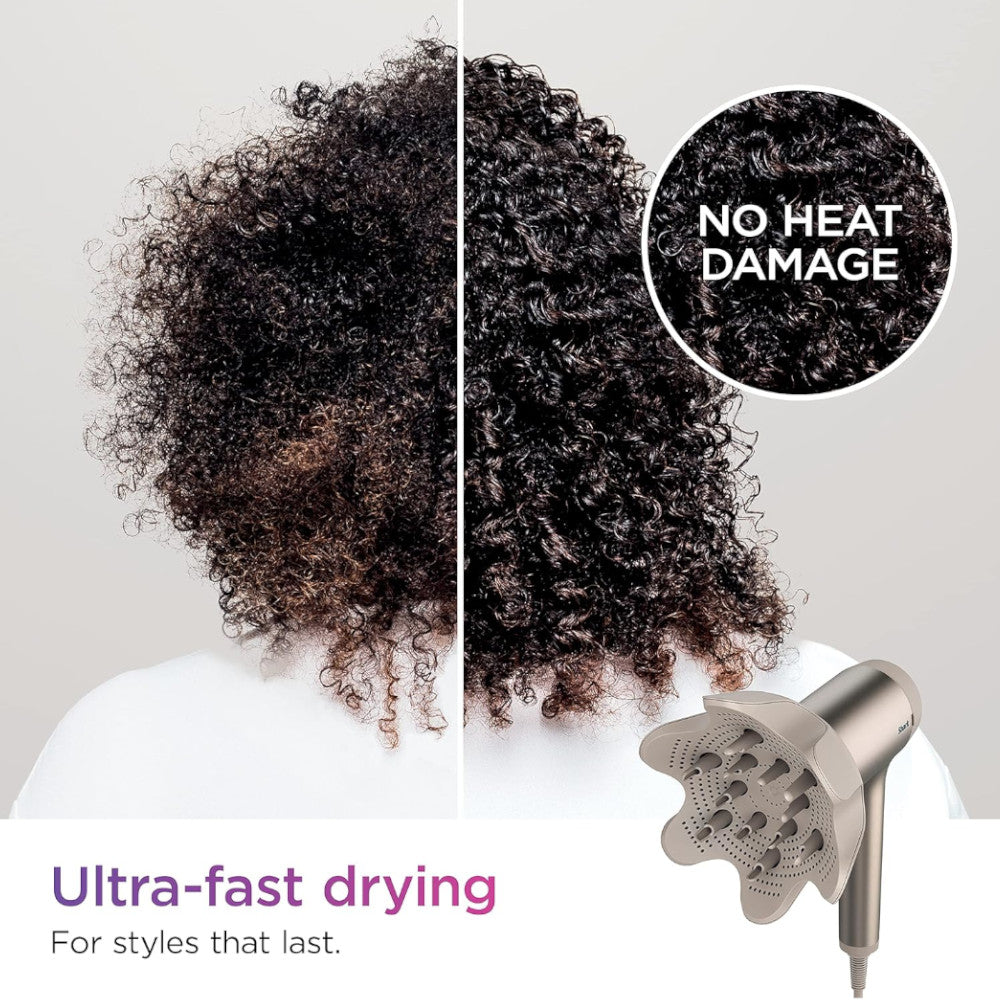SHARK HD125C HyperAir IQ Hair Dryer - Factory serviced with Home Essentials warranty