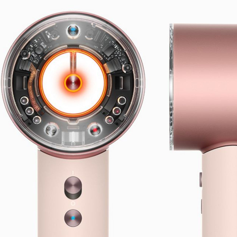DYSON OFFICIAL OUTLET - Supersonic Hair Dryer Nural Ceramic Pink+Rose Gold - Refurbished with 1 year Dyson Warranty - (Excellent)