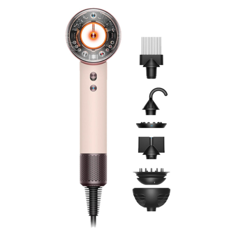 DYSON OFFICIAL OUTLET - Supersonic Hair Dryer Nural Ceramic Pink+Rose Gold - Refurbished with 1 year Dyson Warranty - (Excellent)