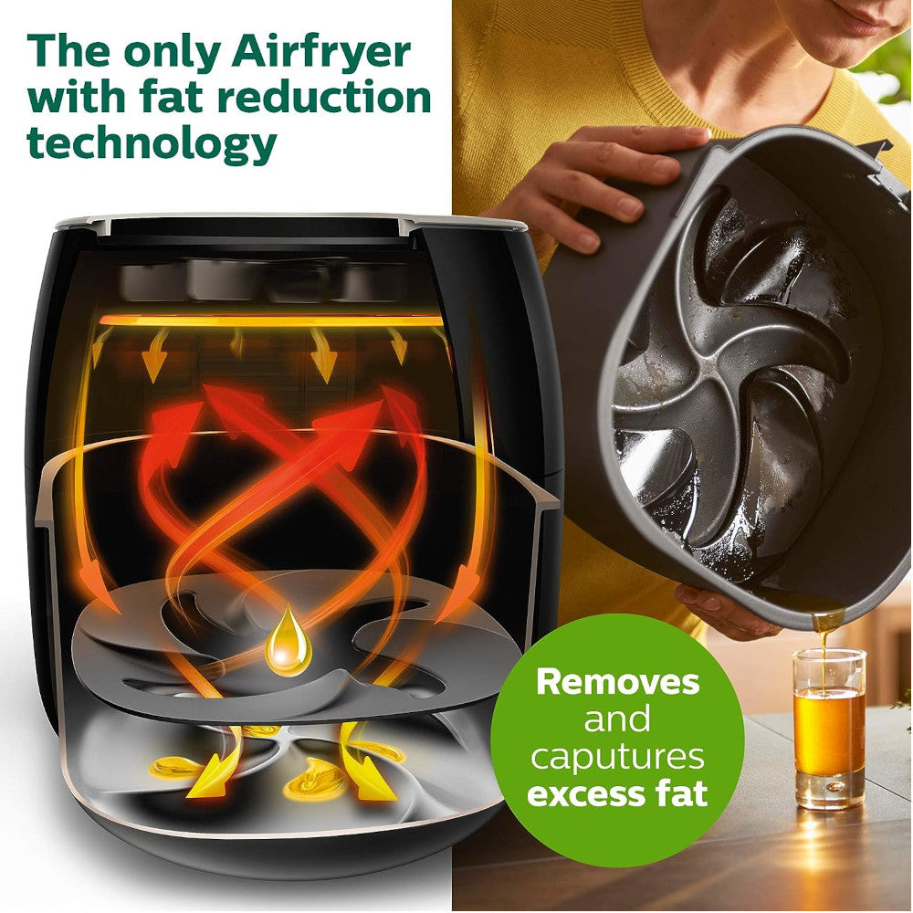 PHILIPS Premium Airfryer XXL - Reconditionné avec garantie constructeur - HD9630 