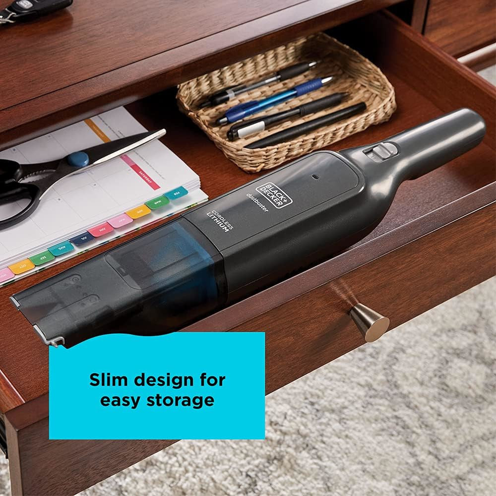 Aspirateur à main sans fil mince BLACK+DECKER DUSTBUSTER HLVC320J01 AdvancedClean™