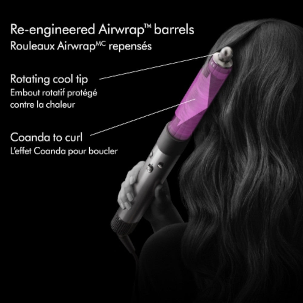 DYSON OFFICIAL OUTLET Airwrap Complete Long Barrel Nickel & Copper - Dyson refurbished (Excellent) with 1 year warranty - HS05