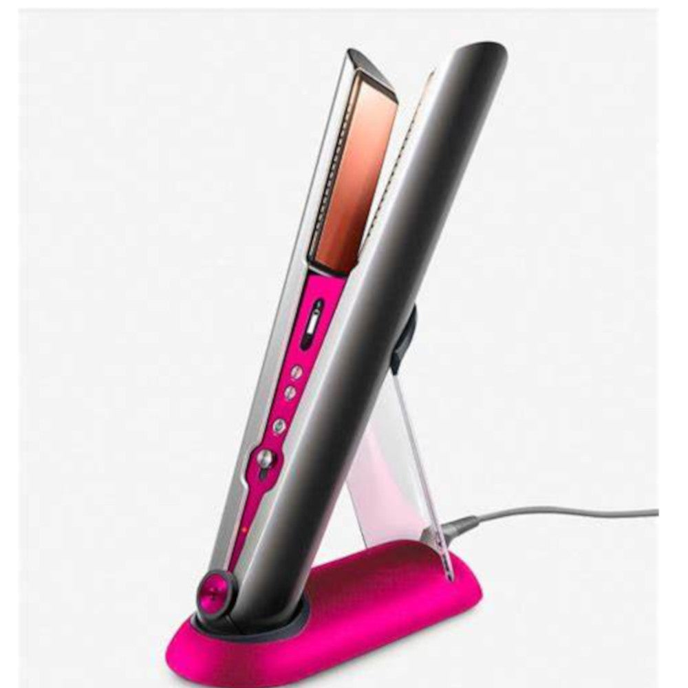 DYSON OFFICIAL OUTLET - Corrale Hair Straightener - Refurbished (EXCELLENT) with 1 year Warranty - Nickel & Fuchsia