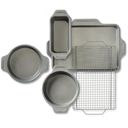 Ensemble de 5 pièces de moules à pâtisserie antiadhésifs ALL-CLAD J2575S64 Pro-Release