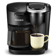 Cafetière KEURIG K-Duo Essentials avec dosette K-Cup individuelle et carafe de 12 tasses - Reconditionnée avec garantie Home Essentials