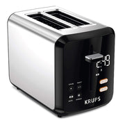 Grille-pain numérique KRUPS KH320D50 My Memory 2 tranches en acier inoxydable