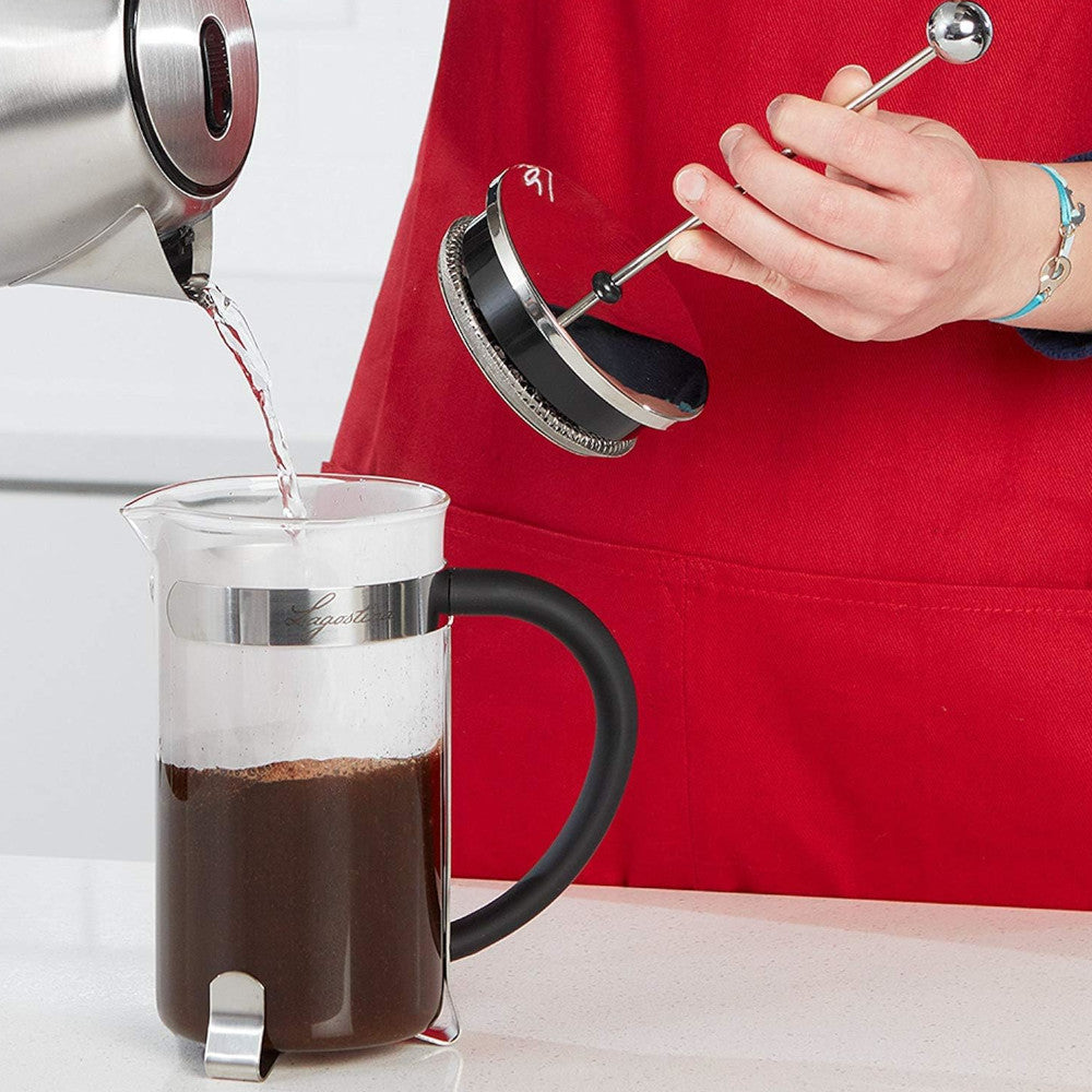 LAGOSTINA L510200201 8-Cup Glass and Stainless Steel French Press