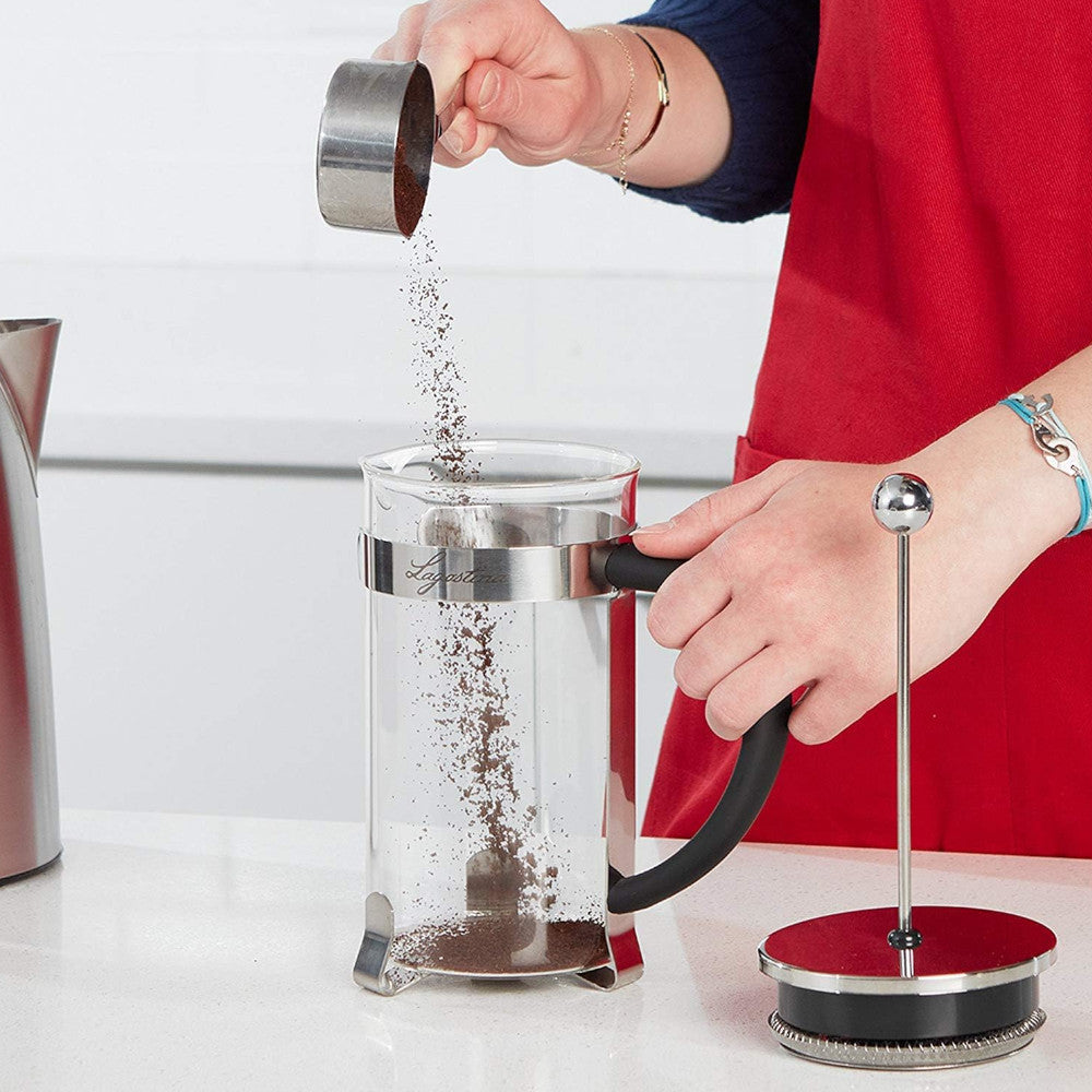 LAGOSTINA L510200201 8-Cup Glass and Stainless Steel French Press