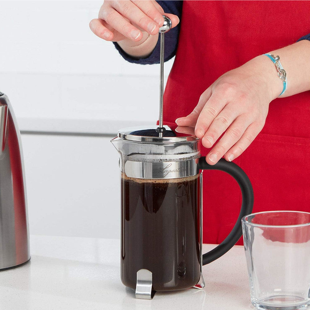 LAGOSTINA L510200201 8-Cup Glass and Stainless Steel French Press