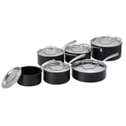 Batterie de cuisine 12 pièces LAGOSTINA L888612612 en aluminium anodisé dur