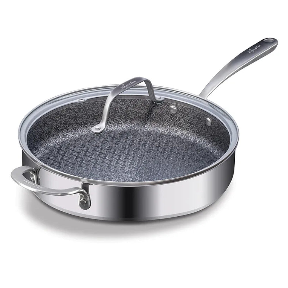 Poêle à sauter LAGOSTINA L930040528M en acier inoxydable Resist Clad de 28 cm