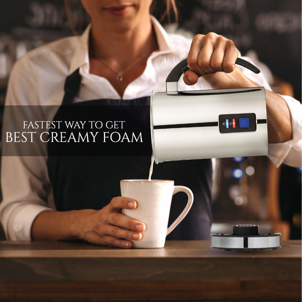 CHEF'S STAR MF-2 Premier Automatic Hot+Cool Milk Frother