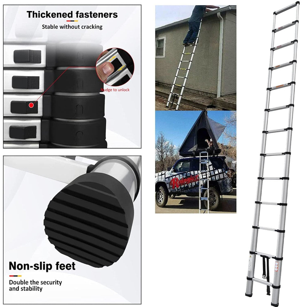 EFAN MS-500 Telescopic Aluminum Ladder 5m/16.5 FT