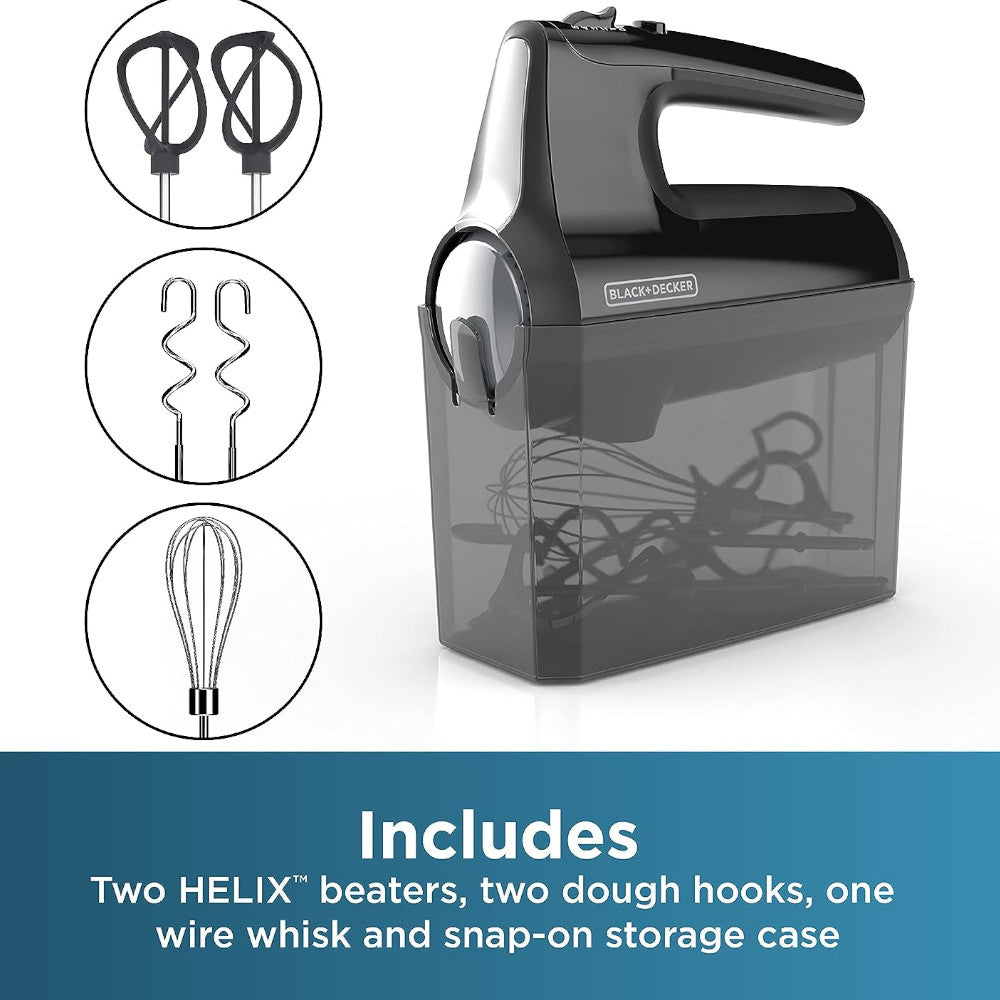 BLACK+DECKER MX610BC Hand Held Mixer - Factory serviced with full warranty
