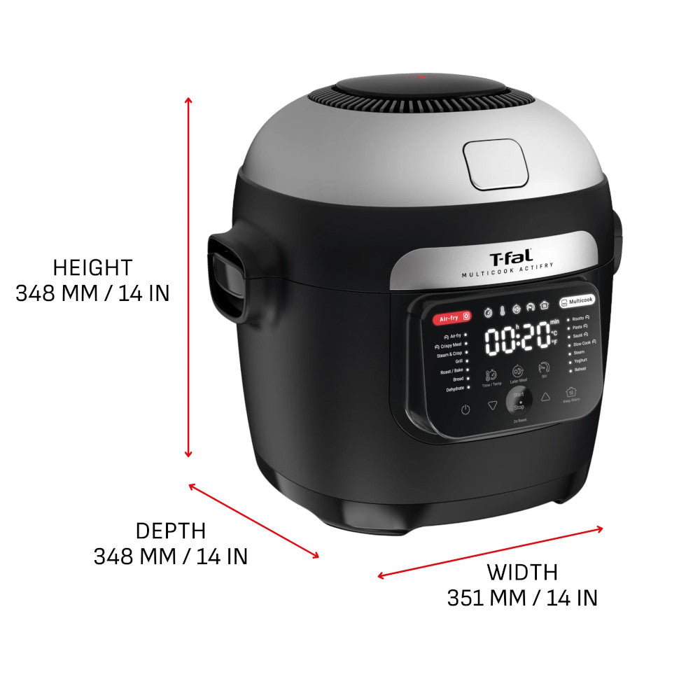 Multicuiseur et friteuse à air chaud T-FAL MY740CQ0 ActiFry avec pale de brassage automatique 6L - Emballage légèrement abîmé avec garantie complète