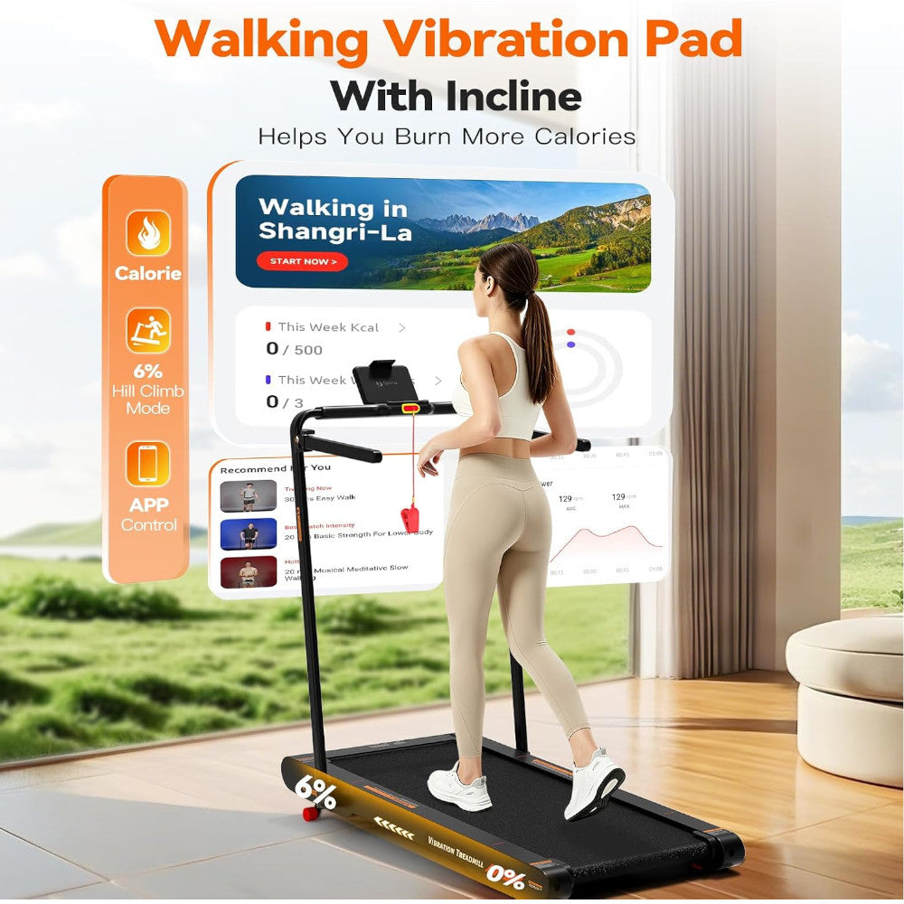 MOBVOI HOME P3PRO 4 in 1 Foldable Treadmill With Vibration