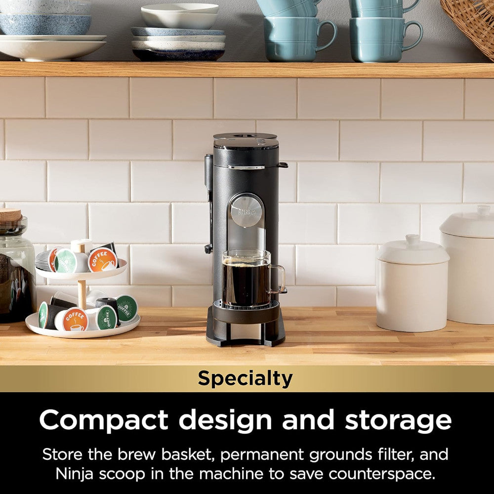 Cafetière à dosettes et grains NINJA PB051CCO - Entretien en usine avec garantie Home Essentials