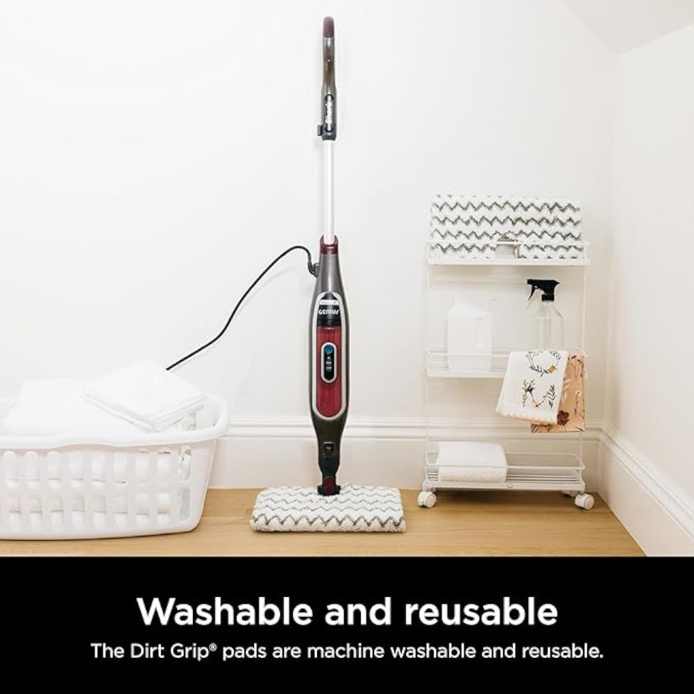 Système de nettoyage à vapeur SHARK QM5006QRD Genius Steam Pocket - Révisé en usine avec garantie Home Essentials