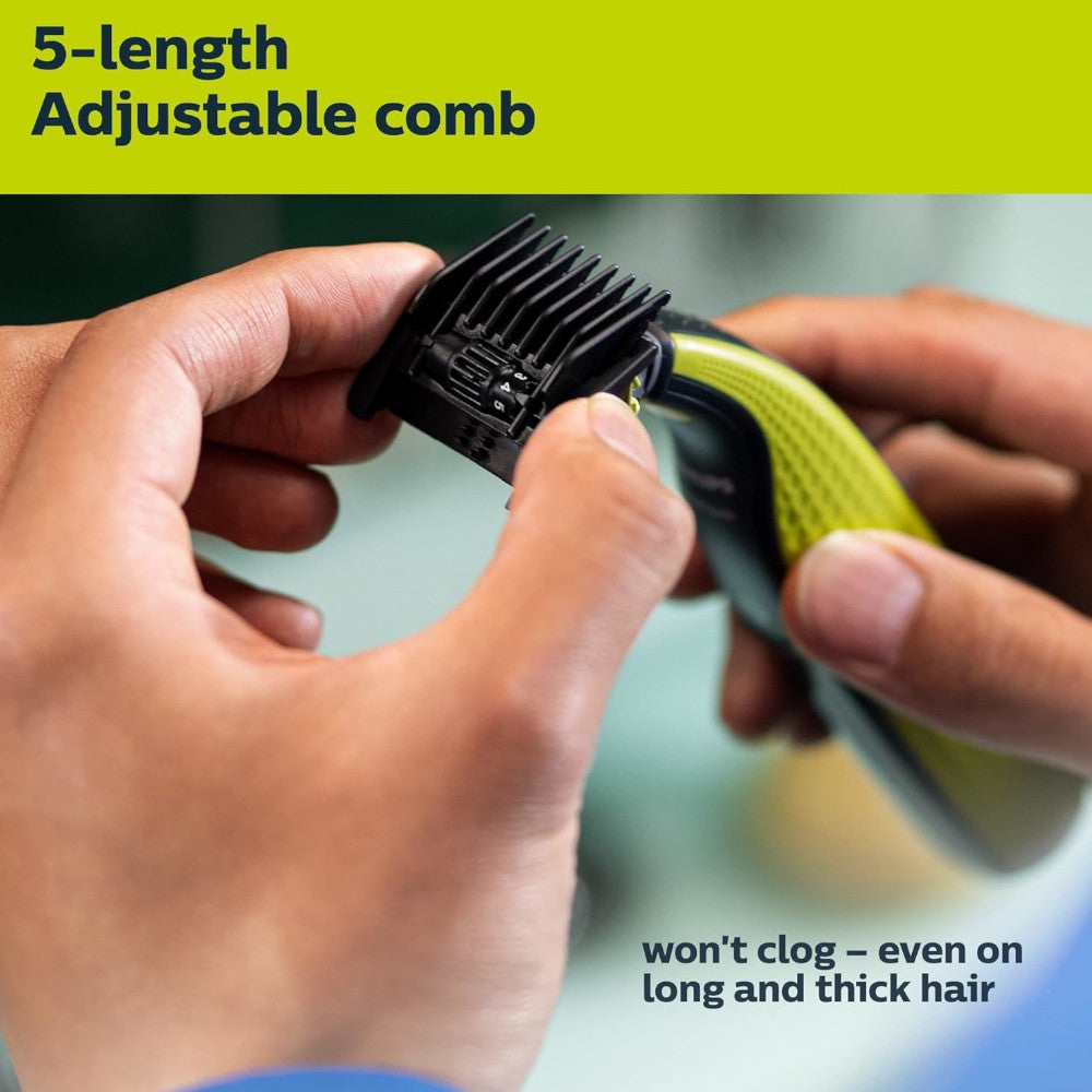 PHILIPS QP2724/22 OneBlade 360 Face Wet & Dry, Trim, Edge & Shave
