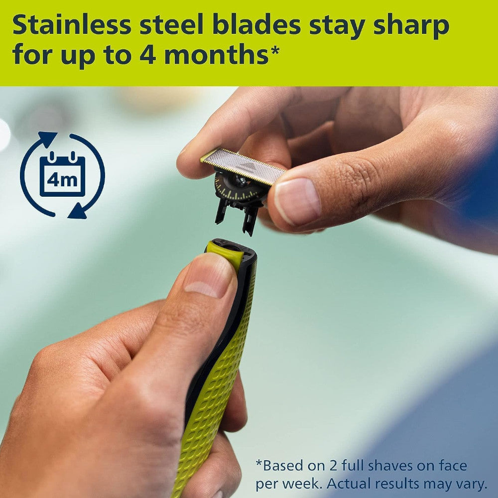 PHILIPS QP2724/22 OneBlade 360 Face Wet & Dry, Trim, Edge & Shave
