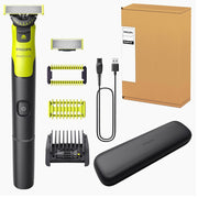 PHILIPS QP4631/65 OneBlade 360 ​​Nettoyant visage et corps, utilisable sur peau sèche ou humide, avec connectivité Bluetooth et étui de voyage