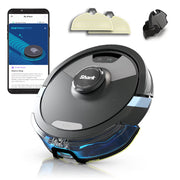 SHARK RV2002 AI Ultra Robot Vacuum and Mop - Factory serviced with Home Essentials warranty