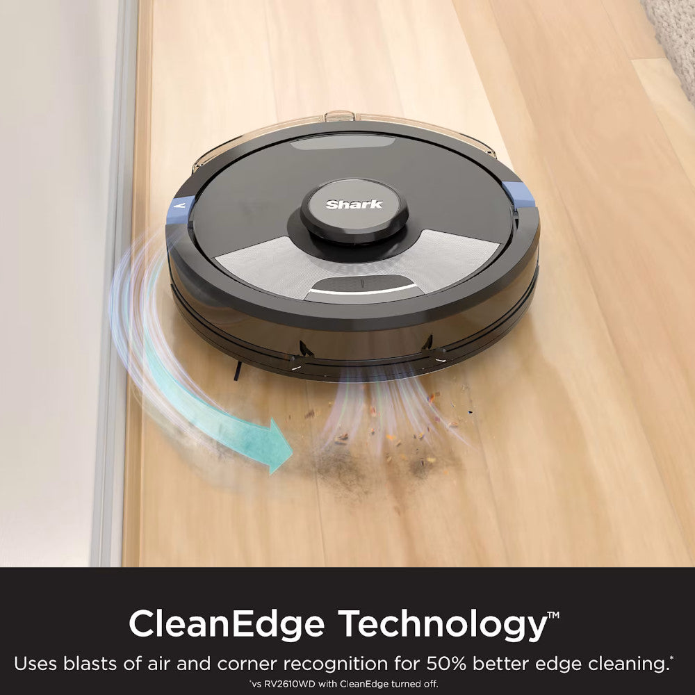 SHARK RV2002 AI Ultra Robot Vacuum and Mop - Factory serviced with Home Essentials warranty