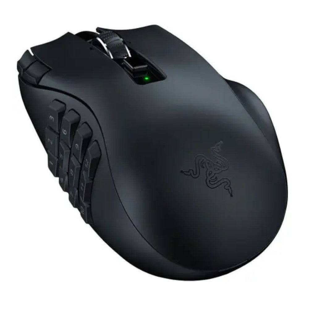 RAZER OFFICAL OUTLET - RZ01-03600100 Naga HyperSpeed Wireless MMO Gaming Mouse - Razer Renewed