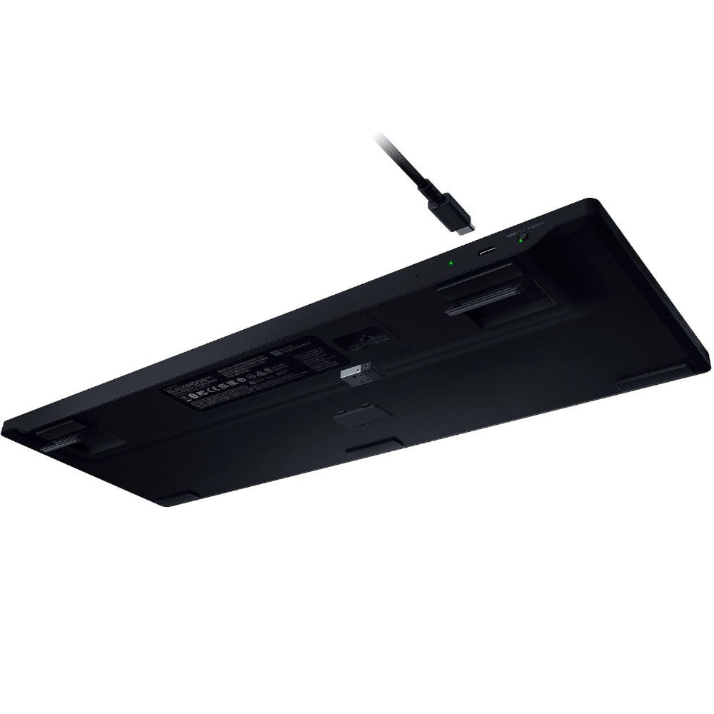 RAZER OFFICAL OUTLET - RZ03-05270200 BlackWidow V4 Low-Profile HyperSpeed Wireless Gaming Keyboard - Razer Renewed